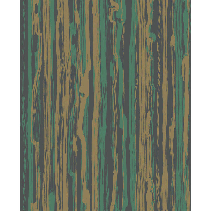 Strand Teal & Gold by Cole & Son Designer Wallcovering COLE & SON CURIO PAPER - 100% United Kingdom - Horizontal: - and Vertical: 25.2 20.5 - Swanky Fabrics -