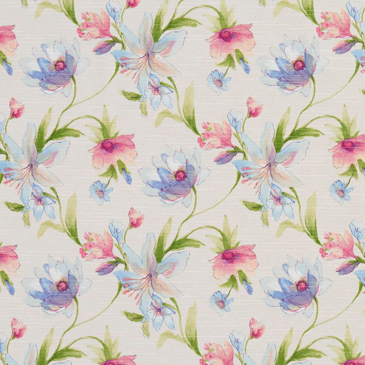 10870-01 by Charlotte Designer Fabric Botanical Prints 60% Cotton, 40% Polyester Spain Exceeds 80,000 Wyzenbeek Rubs (Heavy Duty) </p><p>Repeat: Horizontal: 13.5" x Vertical: 12.5" 54 Inches - Swanky Fabrics -