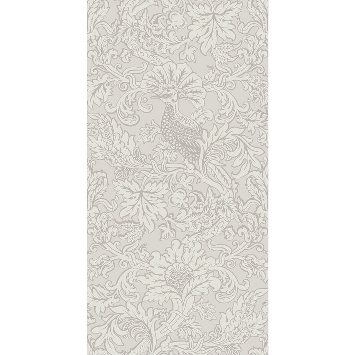 Balabina Stone by Cole & Son Designer Wallcovering COLE & SON MARIINSKY DAMASK PAPER - 100% United Kingdom Horizontal: and Vertical: 40 20.5 - Swanky Fabrics -