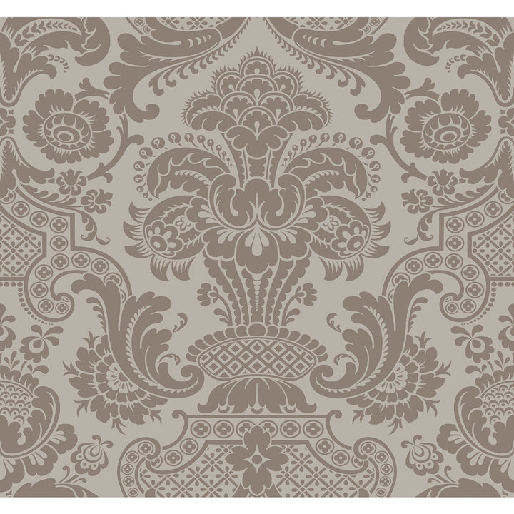 Carmen Cs Mole by Cole & Son Designer Wallcovering COLE & SON MARIINSKY DAMASK PAPER - 100% United Kingdom Horizontal: and Vertical: 25.25 27 - Swanky Fabrics -