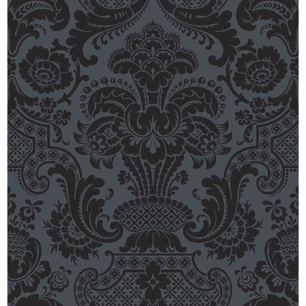 Petrouchka Charcoal by Cole & Son Wallcovering Cole & Son Wallcovering Petrouchka CharcoalWallcovering COLE & SON MARIINSKY DAMASK PAPER - 100% United Kingdom </p><p>Repeat: H: , V: 28.25 27 - Fabric Carolina -