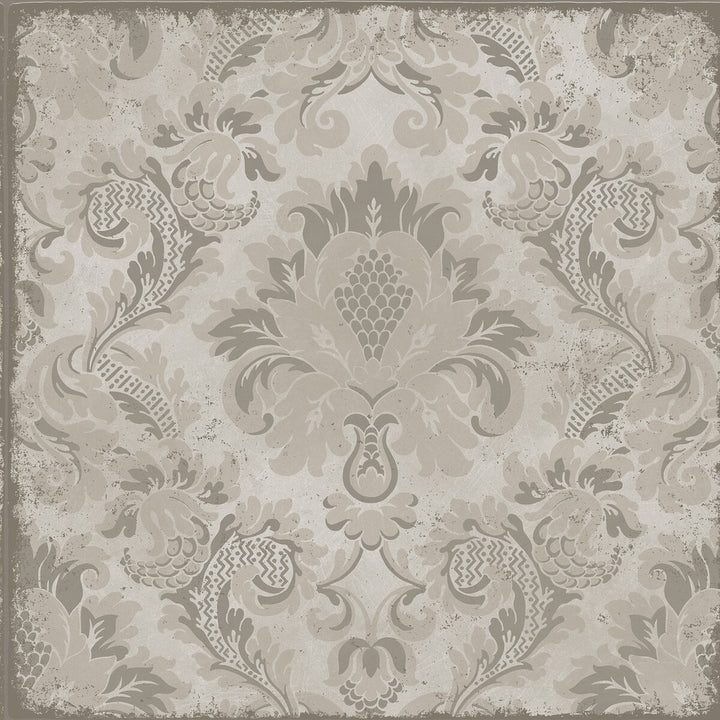 Stravinsky Gilver by Cole & Son Designer Wallcovering COLE & SON MARIINSKY DAMASK PAPER - 100% United Kingdom Horizontal: and Vertical: 20.5 20.5 - Swanky Fabrics -