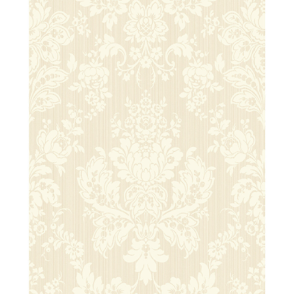 Giselle Pearl by Cole & Son Designer Wallcovering COLE & SON MARIINSKY DAMASK PAPER - 100% United Kingdom - Horizontal: - and Vertical: 25.25 20.5 - Swanky Fabrics -