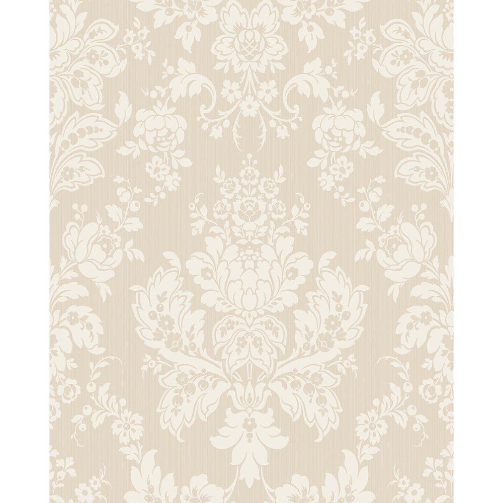 Giselle Linen by Cole & Son Designer Wallcovering COLE & SON MARIINSKY DAMASK PAPER - 100% United Kingdom - Horizontal: - and Vertical: 25.25 20.5 - Swanky Fabrics -