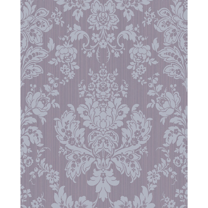 Giselle Plum by Cole & Son Designer Wallcovering COLE & SON MARIINSKY DAMASK PAPER - 100% United Kingdom - Horizontal: - and Vertical: 25.25 20.5 - Swanky Fabrics -