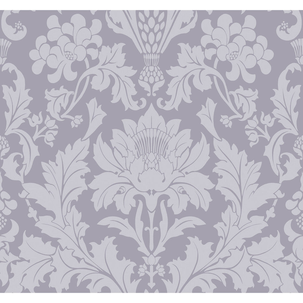 Fonteyn Mink by Cole & Son Designer Wallcovering COLE & SON MARIINSKY DAMASK PAPER - 100% United Kingdom Horizontal: and Vertical: 25.25 27 - Swanky Fabrics -