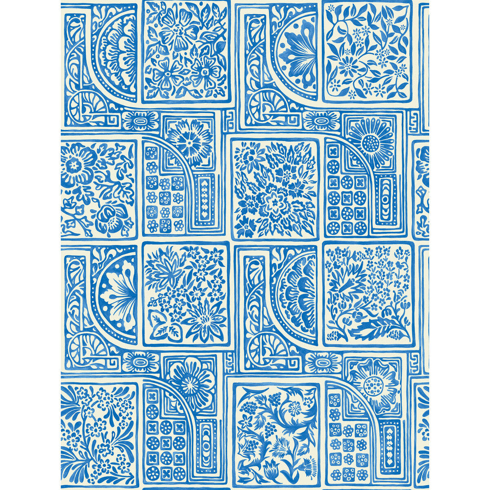 Bellini Blue & White by Cole & Son Wallcovering Cole & Son Wallcovering Bellini Blue & WhiteWallcovering COLE & SON MARIINSKY DAMASK PAPER - 100% United Kingdom </p><p>Repeat: H: , V: 27.5 20.5 - Fabric Carolina -
