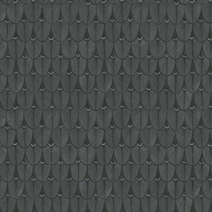Narina Charcoal by Cole & Son Designer Wallcovering COLE & SON ARDMORE PAPER - 100% United Kingdom Horizontal: and Vertical: 20.5 20.5 - Swanky Fabrics -