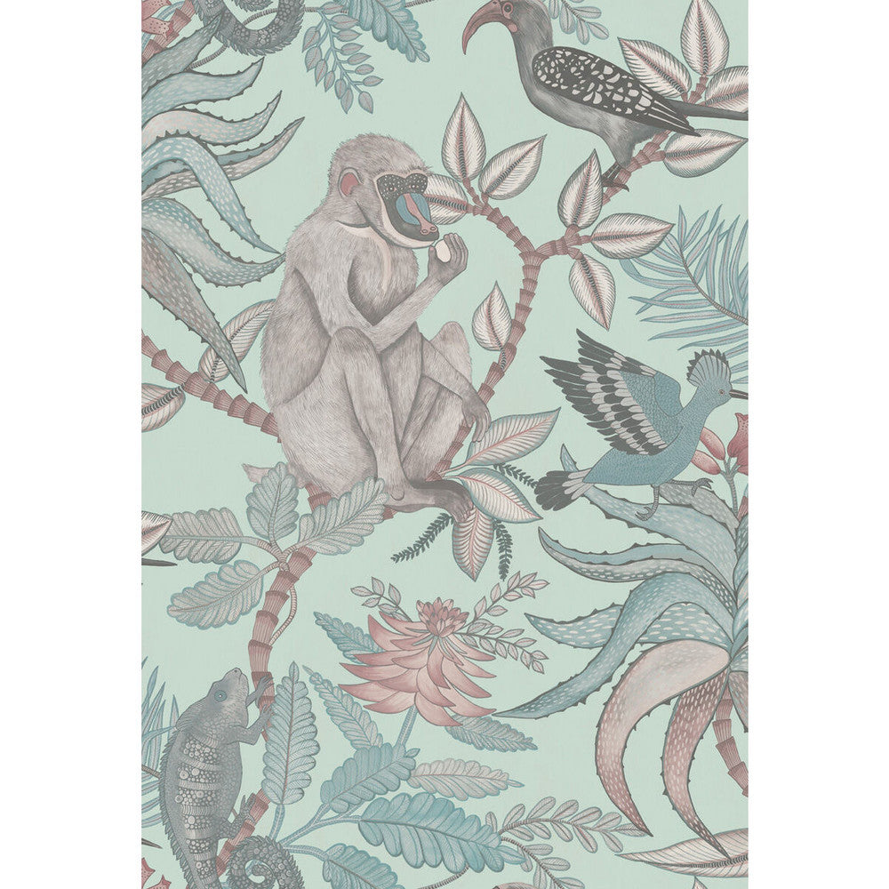Savuti Duck Egg by Cole & Son Wallcovering Cole & Son Wallcovering Savuti Duck EggWallcovering COLE & SON ARDMORE PAPER - 100% United Kingdom </p><p>Repeat: H: 20.5, V: 30 20.5 - Fabric Carolina -