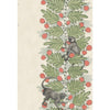 Acacia Green & Coral Berries by Cole & Son Designer Wallcovering