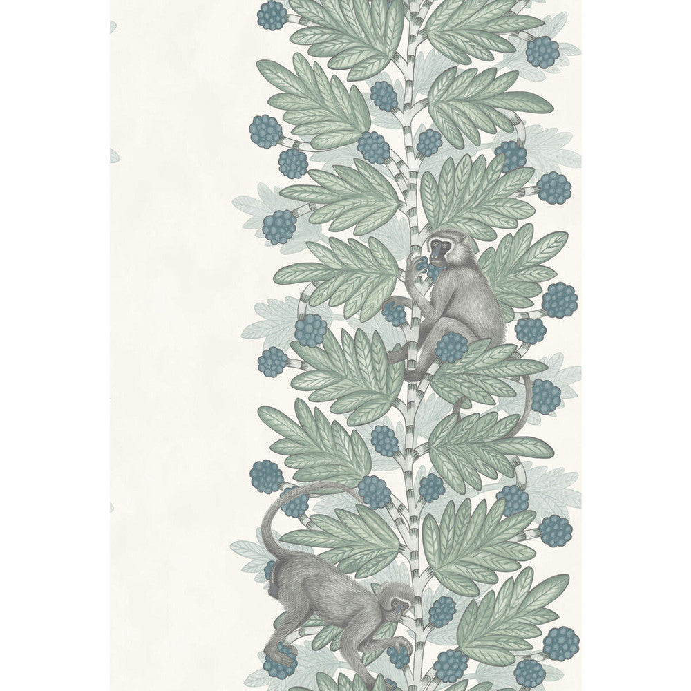 Acacia Blue & Green by Cole & Son Designer Wallcovering COLE & SON ARDMORE PAPER - 100% United Kingdom - Horizontal: - and Vertical: 30 20.5 - Swanky Fabrics -