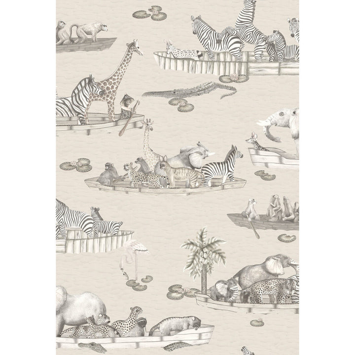 Zambezi Neutral by Cole & Son Designer Wallcovering COLE & SON ARDMORE PAPER - 100% United Kingdom Horizontal: and Vertical: 40.2 27.5 - Swanky Fabrics -