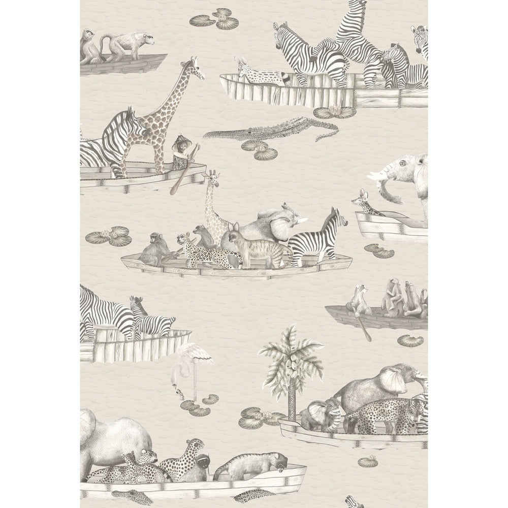 Zambezi Neutral by Cole & Son Designer Wallcovering COLE & SON ARDMORE PAPER - 100% United Kingdom - Horizontal: - and Vertical: 40.2 27.5 - Swanky Fabrics -