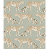 Leopard Walk Olive & White by Cole & Son Designer Wallcovering