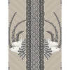 Jabu Linen & Black by Cole & Son Designer Wallcovering