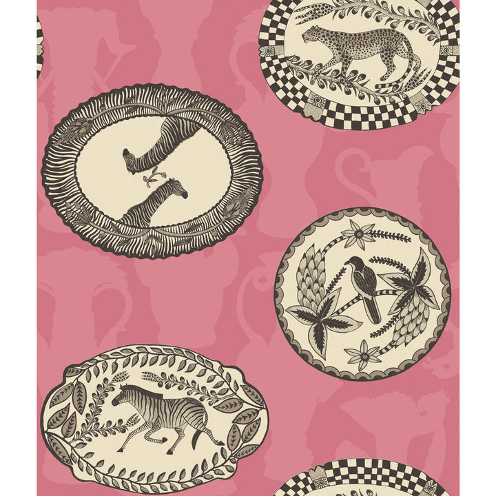 Matrinah Pink by Cole & Son Wallcovering Cole & Son Wallcovering Matrinah PinkWallcovering COLE & SON ARDMORE PAPER - 100% United Kingdom </p><p>Repeat: H: , V: 24 20.5 - Fabric Carolina -