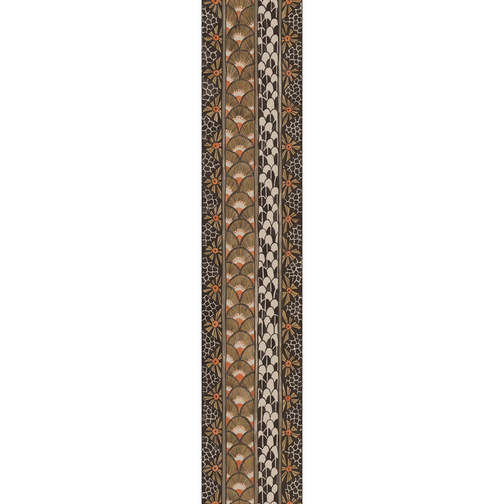 Ardmore Border Black & Burnt Orange by Cole & Son Wallcovering Cole & Son Wallcovering Ardmore Border Black & Burnt OrangeWallcovering COLE & SON ARDMORE PAPER - 100% United Kingdom </p><p>Repeat: H: , V: 20.5 4 - Fabric Carolina -