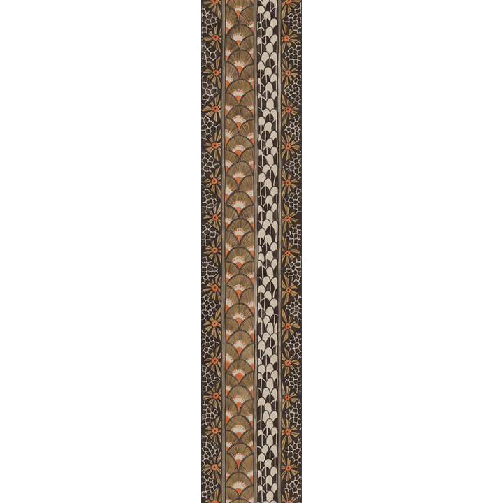 Ardmore Border Black & Burnt Orange by Cole & Son Wallcovering Cole & Son Wallcovering Ardmore Border Black & Burnt OrangeWallcovering COLE & SON ARDMORE PAPER - 100% United Kingdom </p><p>Repeat: H: , V: 20.5 4 - Fabric Carolina -
