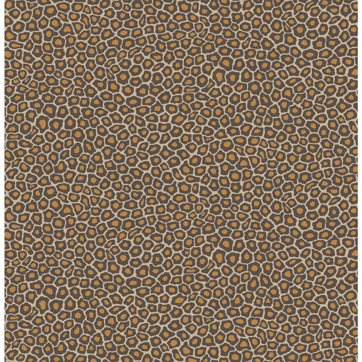 Senzo Spot Brown & Gold by Cole & Son Designer Wallcovering COLE & SON ARDMORE PAPER - 100% United Kingdom - Horizontal: - and Vertical: 10.4 20.5 - Swanky Fabrics -