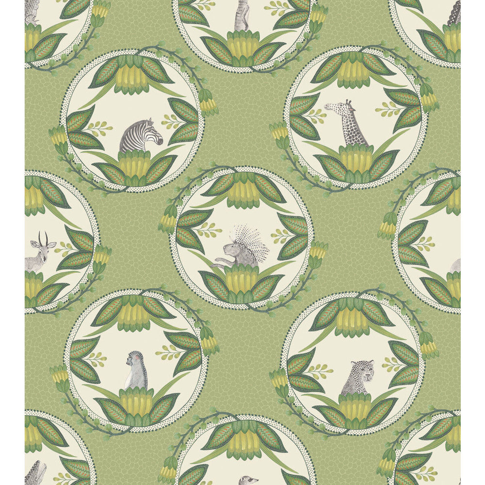 Ardmore Cameos Green by Cole & Son Wallcovering Cole & Son Wallcovering Ardmore Cameos GreenWallcovering COLE & SON ARDMORE PAPER - 100% United Kingdom </p><p>Repeat: H: , V: 30 27 - Fabric Carolina -