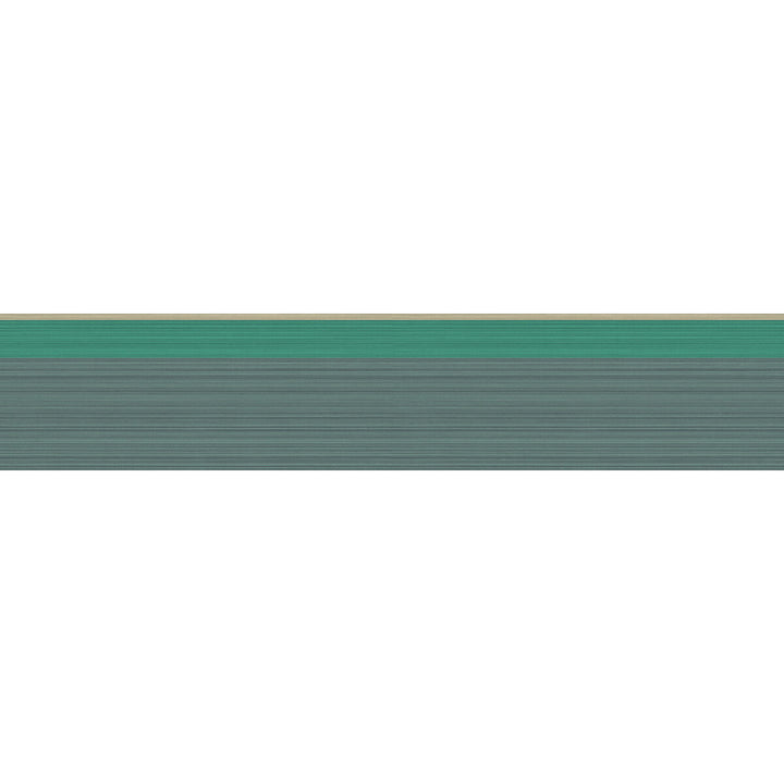 Jaspe Border Viridian/Gilver by Cole & Son Designer Wallcovering COLE & SON MARQUEE STRIPES PAPER - 100% United Kingdom Horizontal: 4.1 and Vertical: 4.1 - Swanky Fabrics -