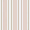 Polo Stripe Soft Pink by Cole & Son Designer Wallcovering