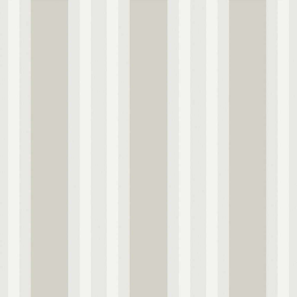 Polo Stripe Stone by Cole & Son Designer Wallcovering COLE & SON MARQUEE STRIPES PAPER - 100% United Kingdom - Horizontal: 20.5 and Vertical: 0 20.5 - Swanky Fabrics -