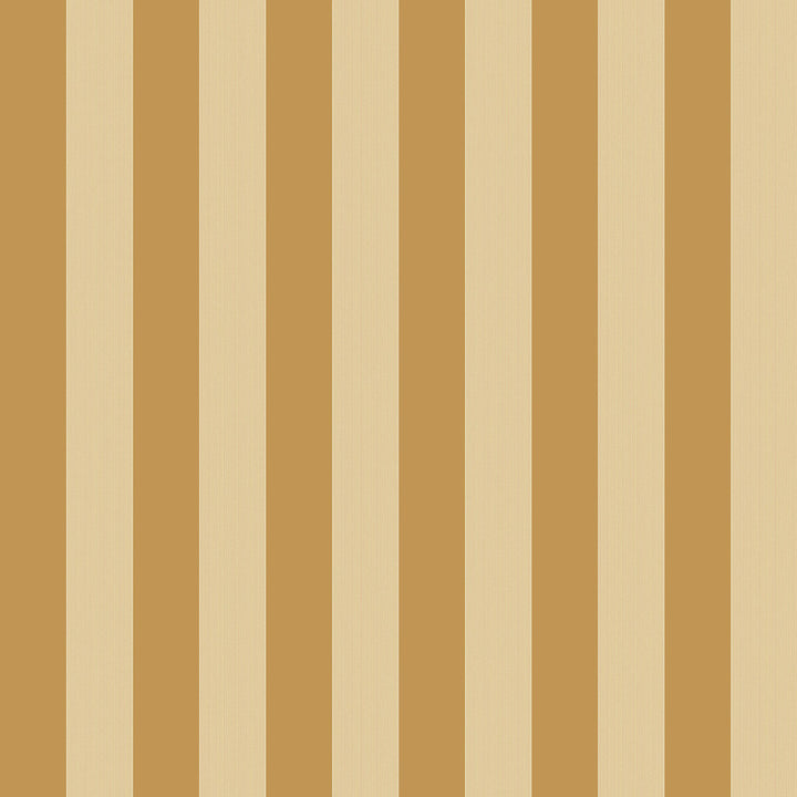 Regatta Stripe Gold + Sand by Cole & Son Designer Wallcovering COLE & SON MARQUEE STRIPES PAPER - 100% United Kingdom Horizontal: 20.5 and Vertical: 0 20.5 - Swanky Fabrics -