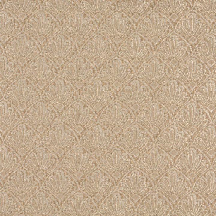1126 Sand Fan by Charlotte Designer Fabric Uptown Jacquards VII 52% Polyester, 48% Cotton Made In USA Exceeds 70,000 Wyzenbeek Rubs (Heavy Duty) Horizontal: 2.5" x Vertical: 3" 54 Inches - Swanky Fabrics -