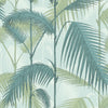 Palm Jungle Print Room Blue/Mint by Cole & Son Designer Wallcovering
