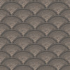 Feather Fan Charcoal/Bronze by Cole & Son Designer Wallcovering