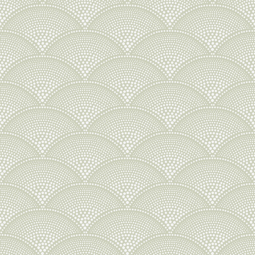 Feather Fan Old Olive by Cole & Son Designer Wallcovering COLE & SON ICONS PAPER - 100% United Kingdom Horizontal: and Vertical: 4.2 21 - Swanky Fabrics -
