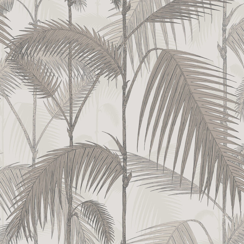Palm Jungle Stone/Taupe by Cole & Son Wallcovering Cole & Son Wallcovering Palm Jungle Stone/TaupeWallcovering COLE & SON ICONS PAPER - 100% United Kingdom </p><p>Repeat: H: 20.5, V: 25 20.5 - Fabric Carolina -