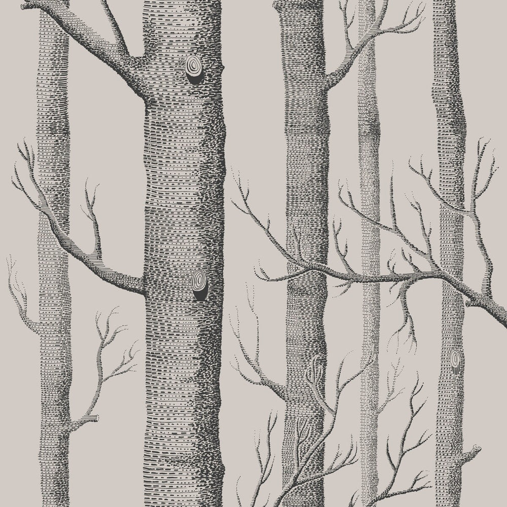 Woods Linen/Charcoal by Cole & Son Wallcovering Cole & Son Wallcovering Woods Linen/CharcoalWallcovering COLE & SON ICONS PAPER - 100% United Kingdom </p><p>Repeat: H: , V: 28.3 20.5 - Fabric Carolina -