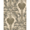 Hollywood Palm Silver & Charcoal by Cole & Son Designer Wallcovering