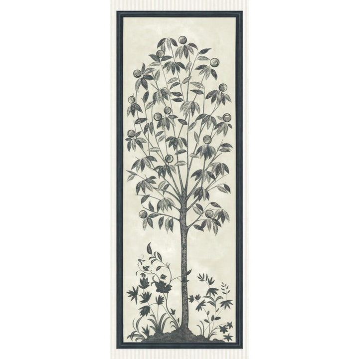 Trees Of Eden/Life Charcoal & Parchment by Cole & Son Designer Wallcovering COLE & SON MARTYN LAWRENCE BULLARD PAPER - 100% United Kingdom Horizontal: and Vertical: 27.5 - Swanky Fabrics -