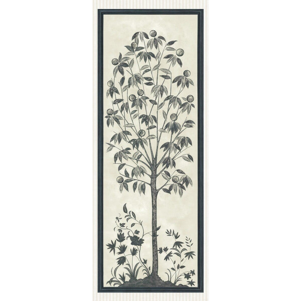 Trees Of Eden/Life Charcoal & Parchment by Cole & Son Designer Wallcovering COLE & SON MARTYN LAWRENCE BULLARD PAPER - 100% United Kingdom - Horizontal: - and Vertical: - 27.5 - Swanky Fabrics -