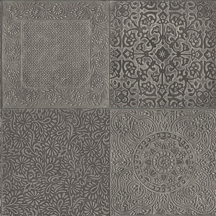 Bazaar Pewter by Cole & Son Designer Wallcovering COLE & SON MARTYN LAWRENCE BULLARD PAPER - 100% United Kingdom - Horizontal: - and Vertical: 20.5 20.5 - Swanky Fabrics -