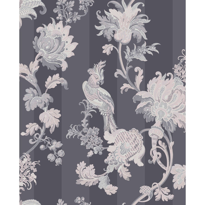 Zerzura Slate Grey & Blush Pink by Cole & Son Designer Wallcovering COLE & SON MARTYN LAWRENCE BULLARD PAPER - 100% United Kingdom Horizontal: and Vertical: 25.2 20.5 - Swanky Fabrics -