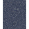 Malachite Midnight/Silver by Cole & Son Designer Wallcovering