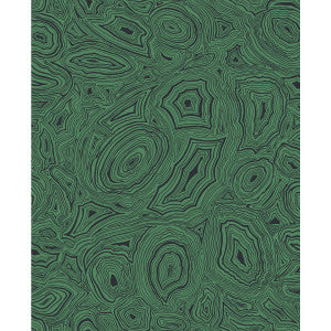 Malachite Emerald/Black by Cole & Son Designer Wallcovering