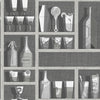 Cocktails Soot/Snow by Cole & Son Designer Wallcovering