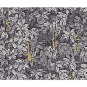 Chiavi Segrete Sblue/Grey by Cole & Son Designer Wallcovering