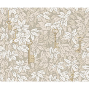Chiavi Segrete Parchment by Cole & Son Designer Wallcovering