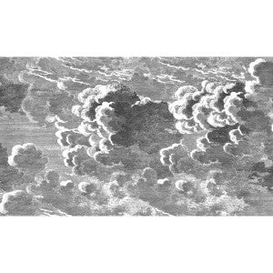 Nuvolette Black/White by Cole & Son Designer Wallcovering