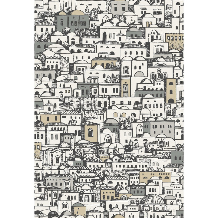 Mediterranea White & Metallic by Cole & Son Wallcovering Cole & Son Wallcovering Mediterranea White & MetallicWallcovering COLE & SON FORNASETTI PAPER - 100% United Kingdom </p><p>Repeat: H: , V: 30 20.5 - Fabric Carolina -