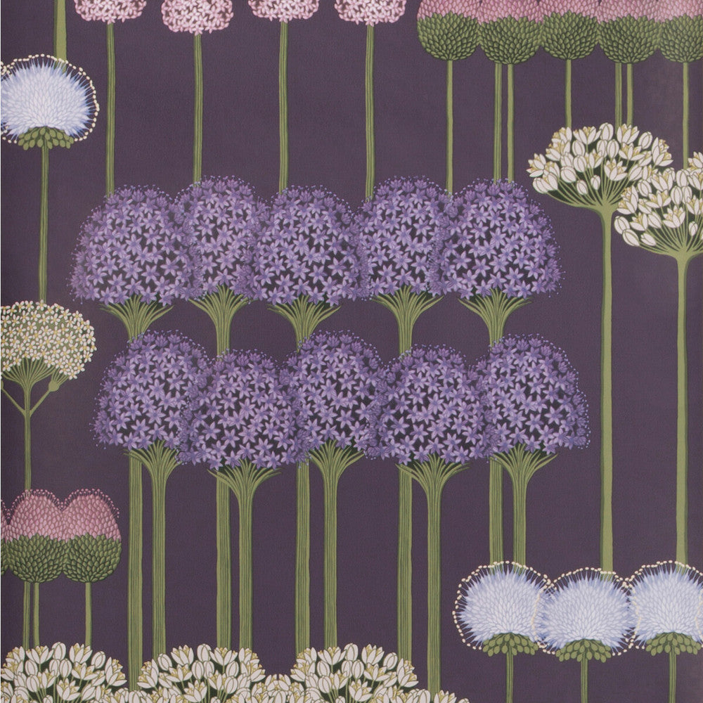 Allium Mulb/Heather/Violet by Cole & Son Wallcovering Cole & Son Wallcovering Allium Mulb/Heather/VioletWallcovering COLE & SON BOTANICAL BOTANICA PAPER - 100% United Kingdom </p><p>Repeat: H: , V: 30 20.5 - Fabric Carolina -