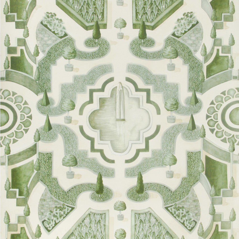 Topiary Leaf Green by Cole & Son Wallcovering Cole & Son Wallcovering Topiary Leaf GreenWallcovering COLE & SON BOTANICAL BOTANICA PAPER - 100% United Kingdom </p><p>Repeat: H: 20.5, V: 30 20.5 - Fabric Carolina -