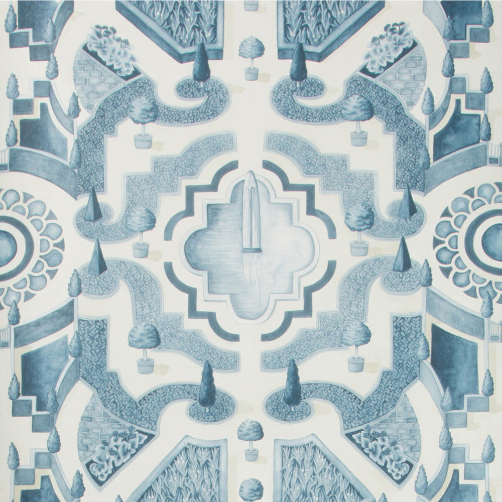 Topiary China Blue by Cole & Son Wallcovering Cole & Son Wallcovering Topiary China BlueWallcovering COLE & SON BOTANICAL BOTANICA PAPER - 100% United Kingdom </p><p>Repeat: H: 20.5, V: 30 20.5 - Fabric Carolina -