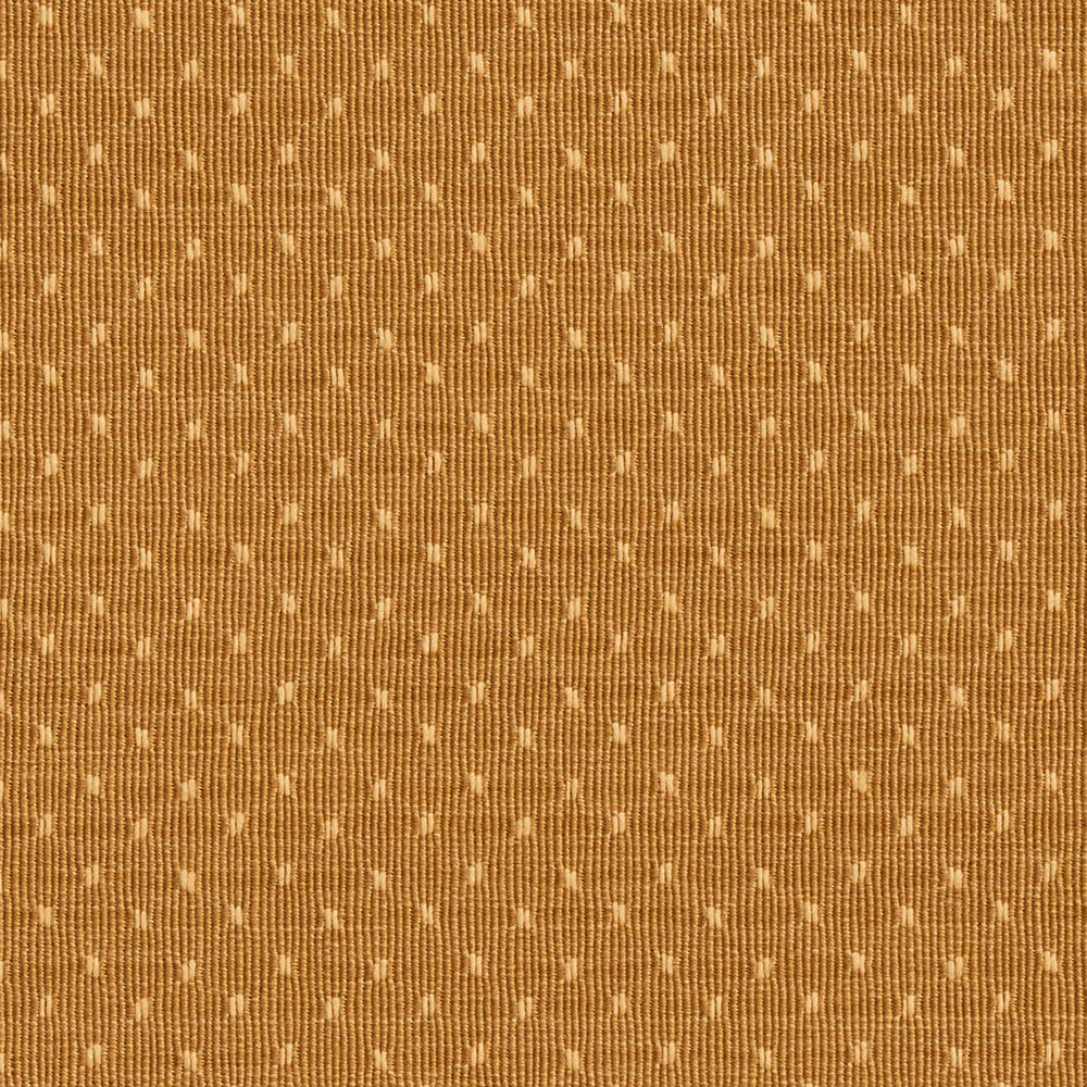 1164 Gold Dot by Charlotte Designer Fabric Uptown Jacquards VII 52% Polyester, 48% Cotton Made In USA Exceeds 70,000 Wyzenbeek Rubs (Heavy Duty) Horizontal: .25" x Vertical: .25" 54 Inches - Swanky Fabrics -